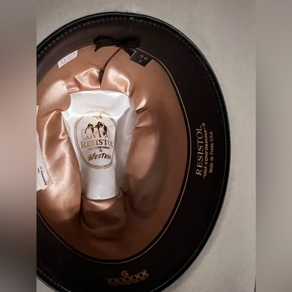 Resistol Midnight 6X Silverbelly Size 7 - Picture 9 of 9